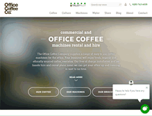 Tablet Screenshot of office-coffee.co.uk